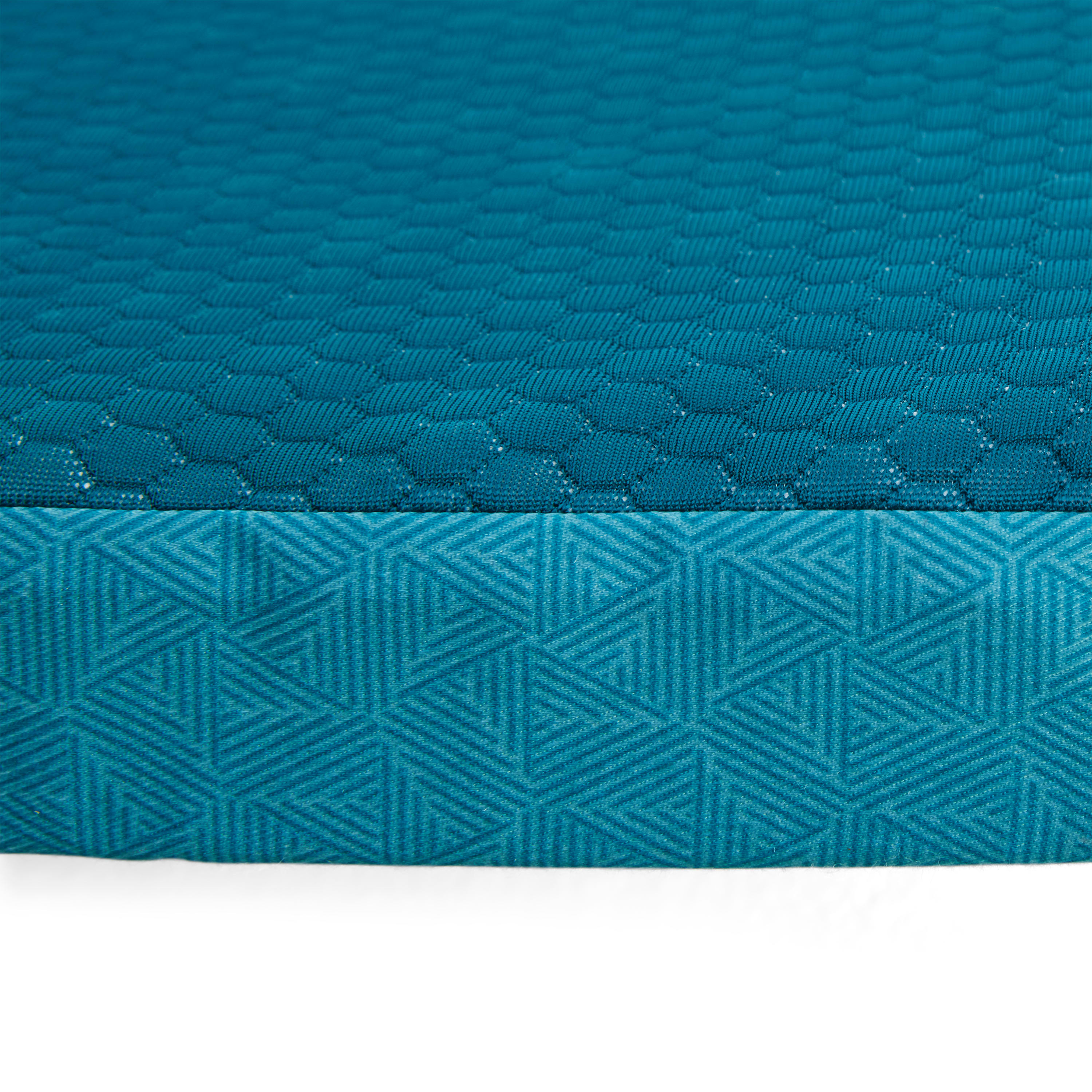 EveryYay Teal Cool Orthopedic Dog Crate Mat， 18