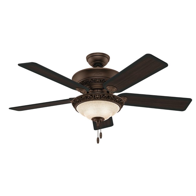 Italian Countryside Ceiling Fan Cocoa includes Energy Efficient Light Hunter