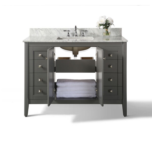 Shelton Sapphire Gray 48-Inch Vanity Console