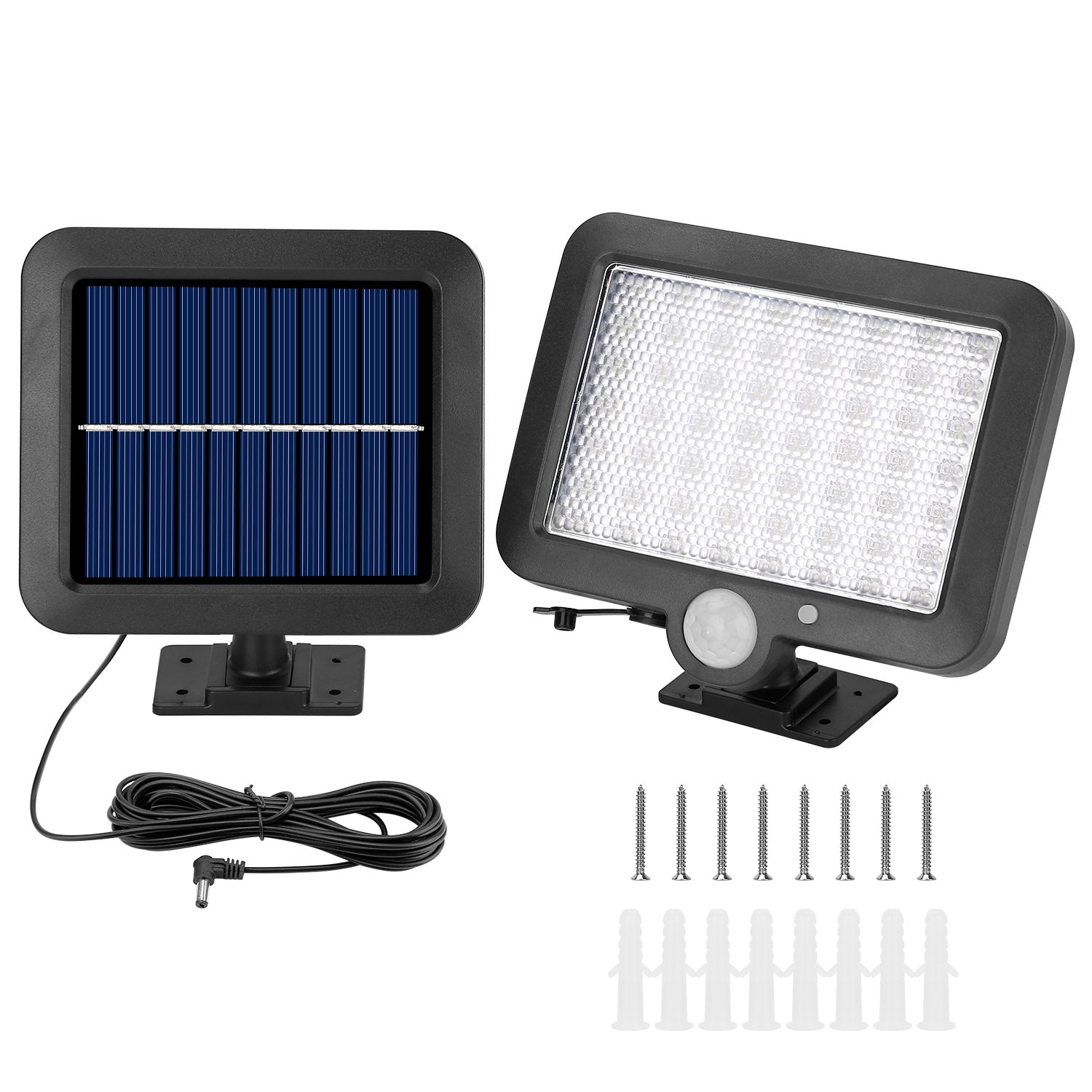 iMountek 56 LEDs Outdoor Solar Security Light Flood Light Wall Solar Lamp Motion Sensor Solar Light LED Garden Path Garage Light