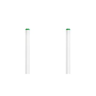 Philips 32-Watt 4 ft. Alto Linear T8 Fluorescent Tube Light Bulb Cool White (4100K) (2-Pack) 479667