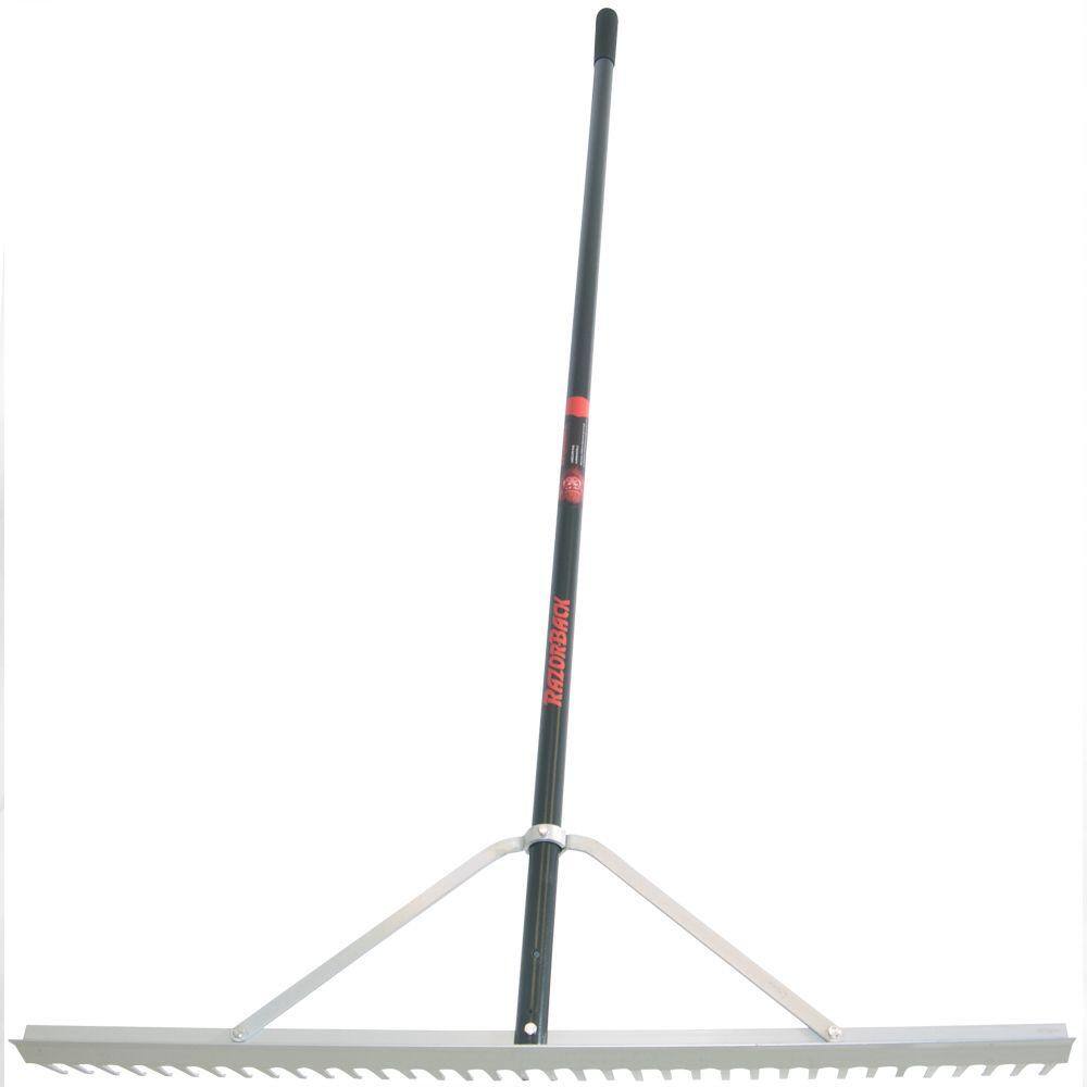 Razor-Back 36 in. Aluminum Landscape Rake 2916500