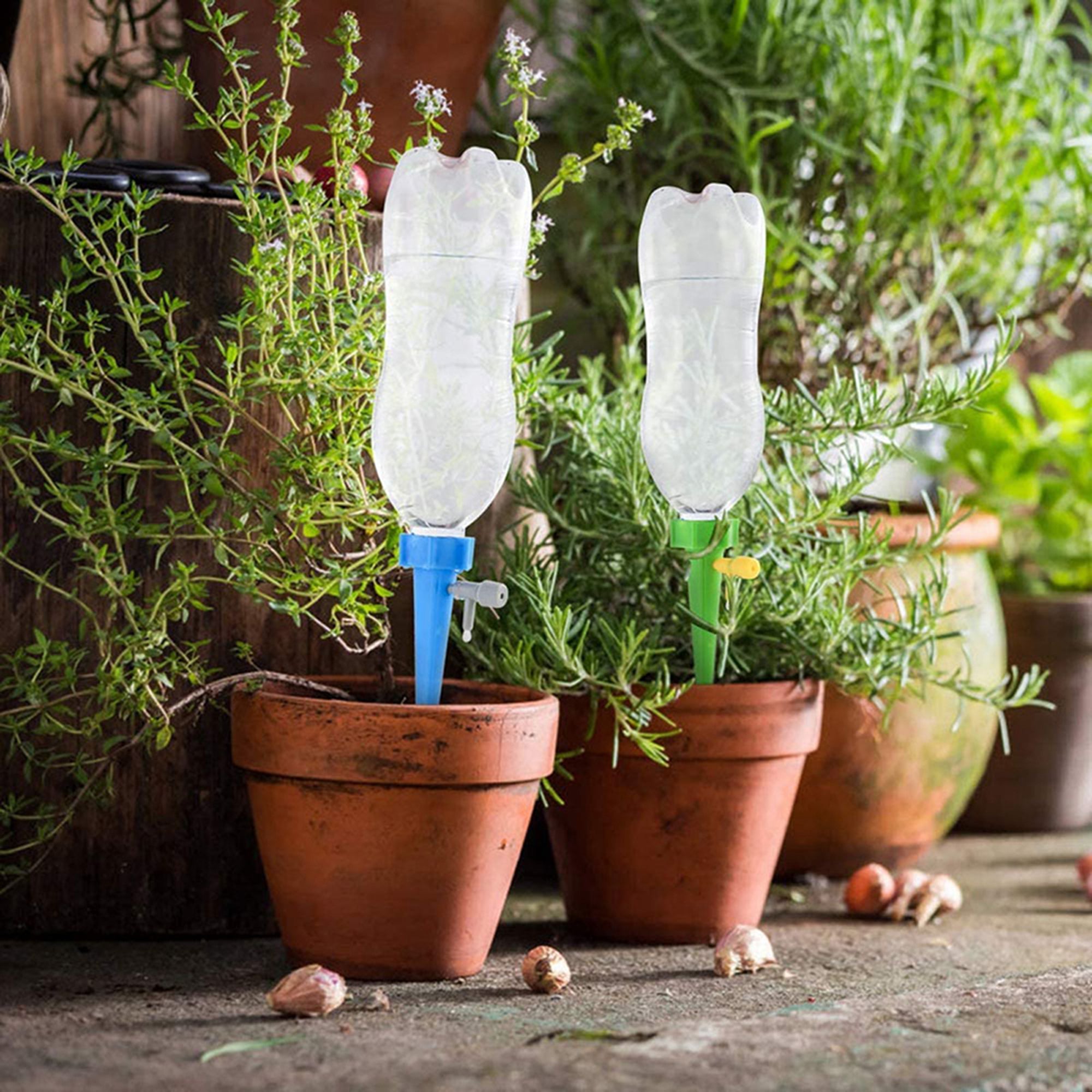 Luckinbaby Automatic Watering Timer， Self Plant Dripping Watering Spikes