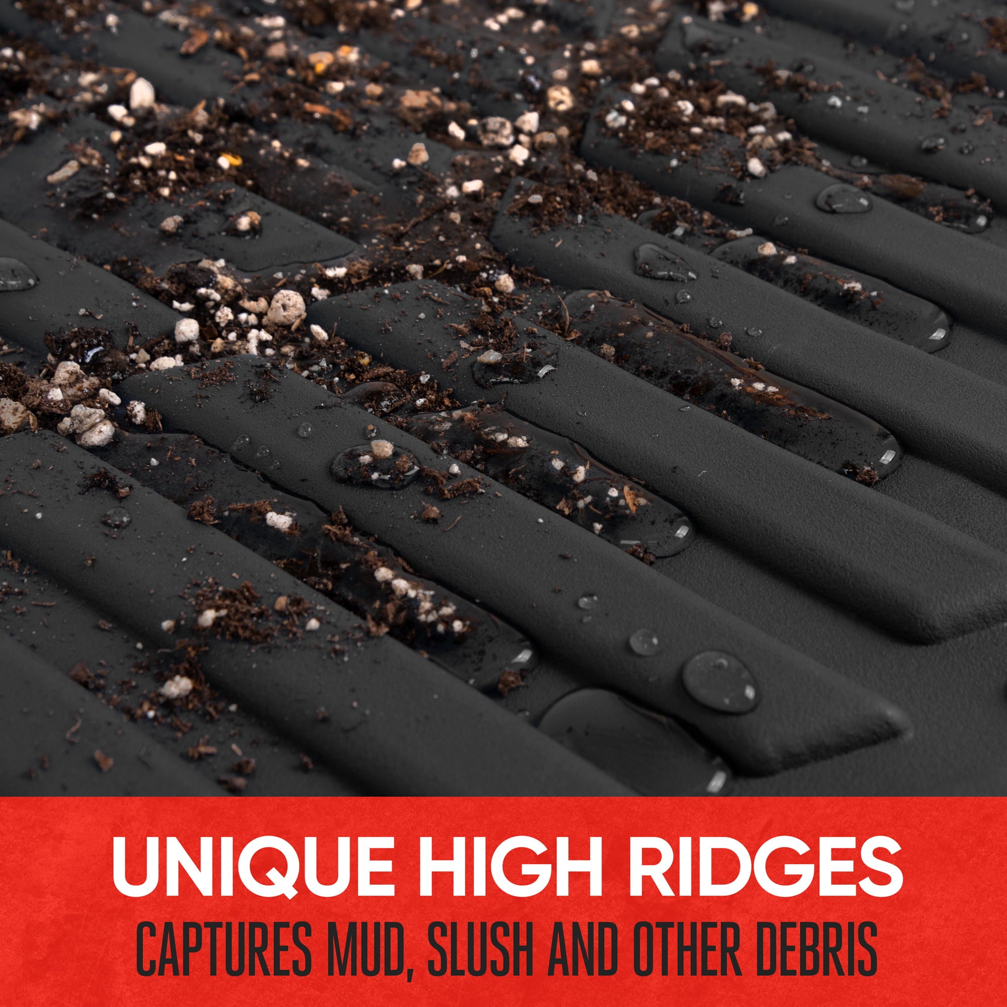 Motor Trend FlexTough Contour - Deep Dish Heavy Duty Rubber Car Floor Mats