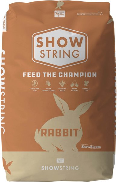 Show String Show Feed Rabbit Food， 50-lb bag