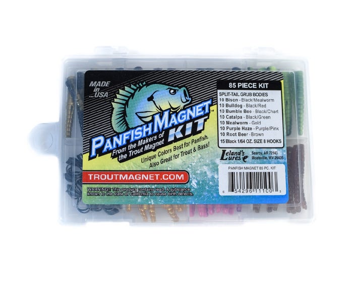 Leland Magnet Pan Fish Kit， 85 Pack - LL11100Y