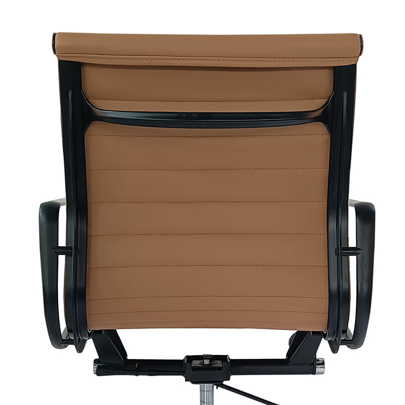 DAKIN Low Back Office Chair - Tan & Black