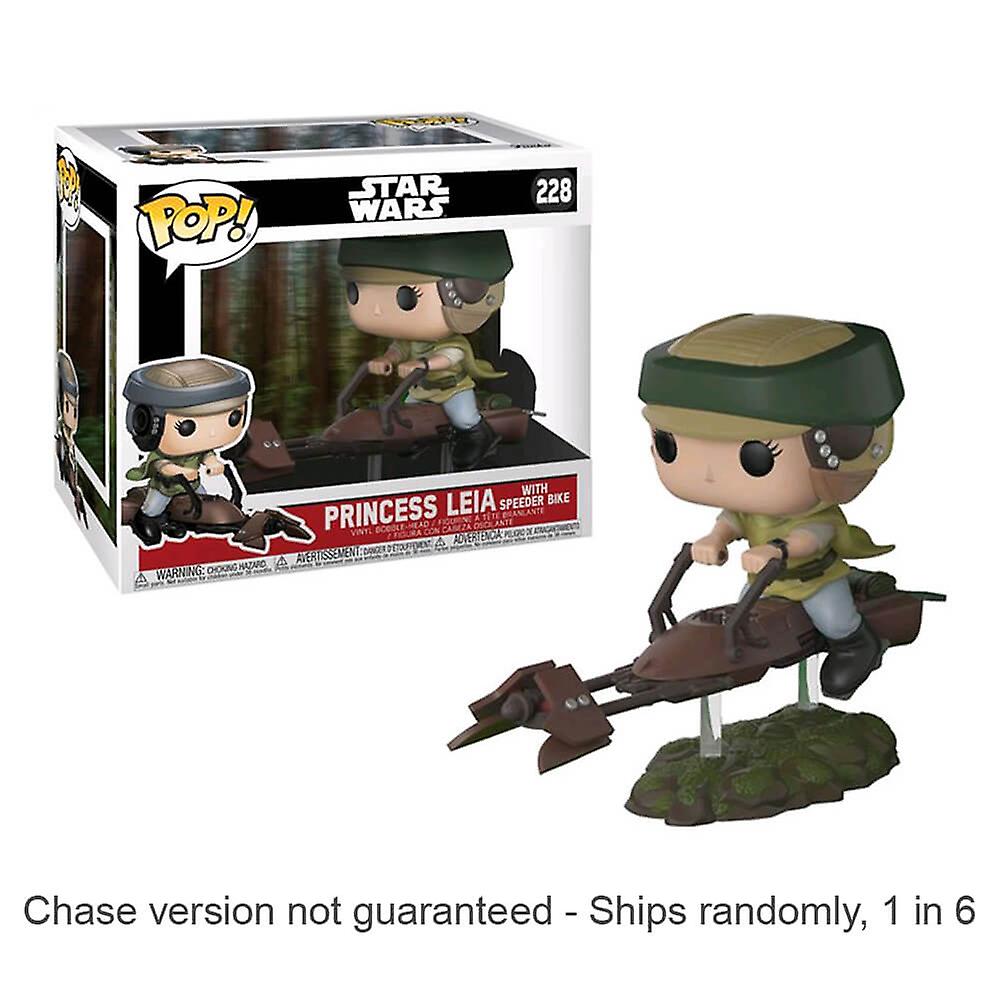 Star Wars Leia on Speeder Bike Pop! Chase Ships 1 in 6