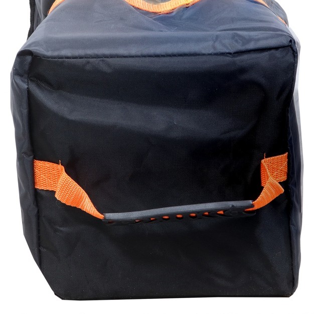 Sunnydaze Premium Pop up Canopying Rolling Carrying Bag For Black