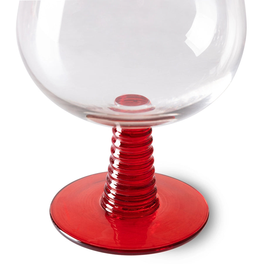 Wine glass - red - low stem