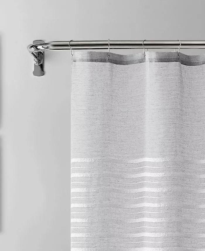 Dainty Home Daniella Tufted Shower Curtain 72 x 70