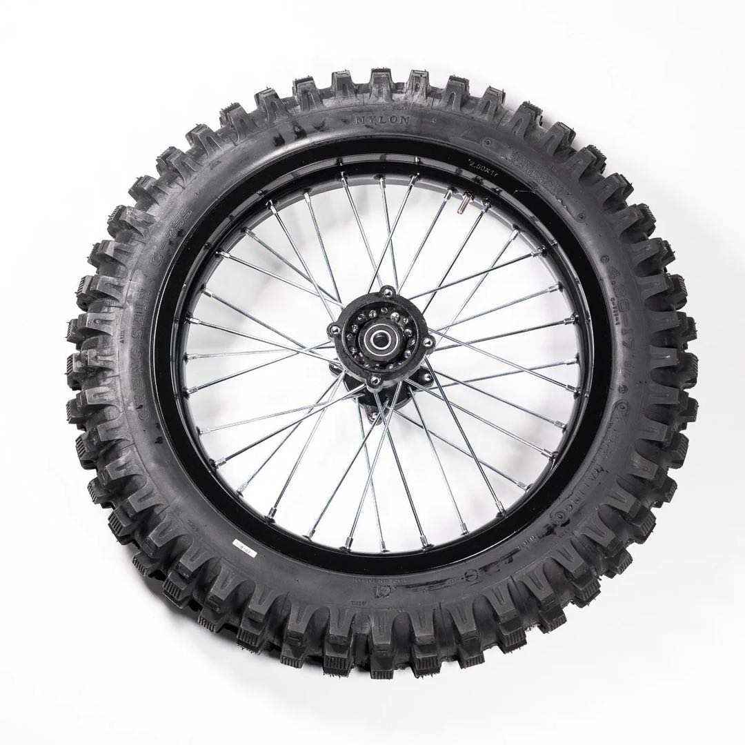 Off road motorcycle part 17 inch wheels 19 inch inner and outer tires accessories for motorcycles