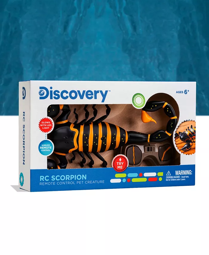 Discovery Kids RC Scorpion  Glow In The Dark Body  Wireless Remote-Control Toy for Kids