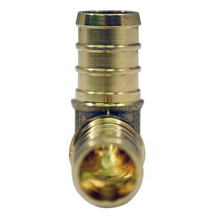 Apollo 12 in. Brass PEX-B Barb 90-Degree Elbow APXE12