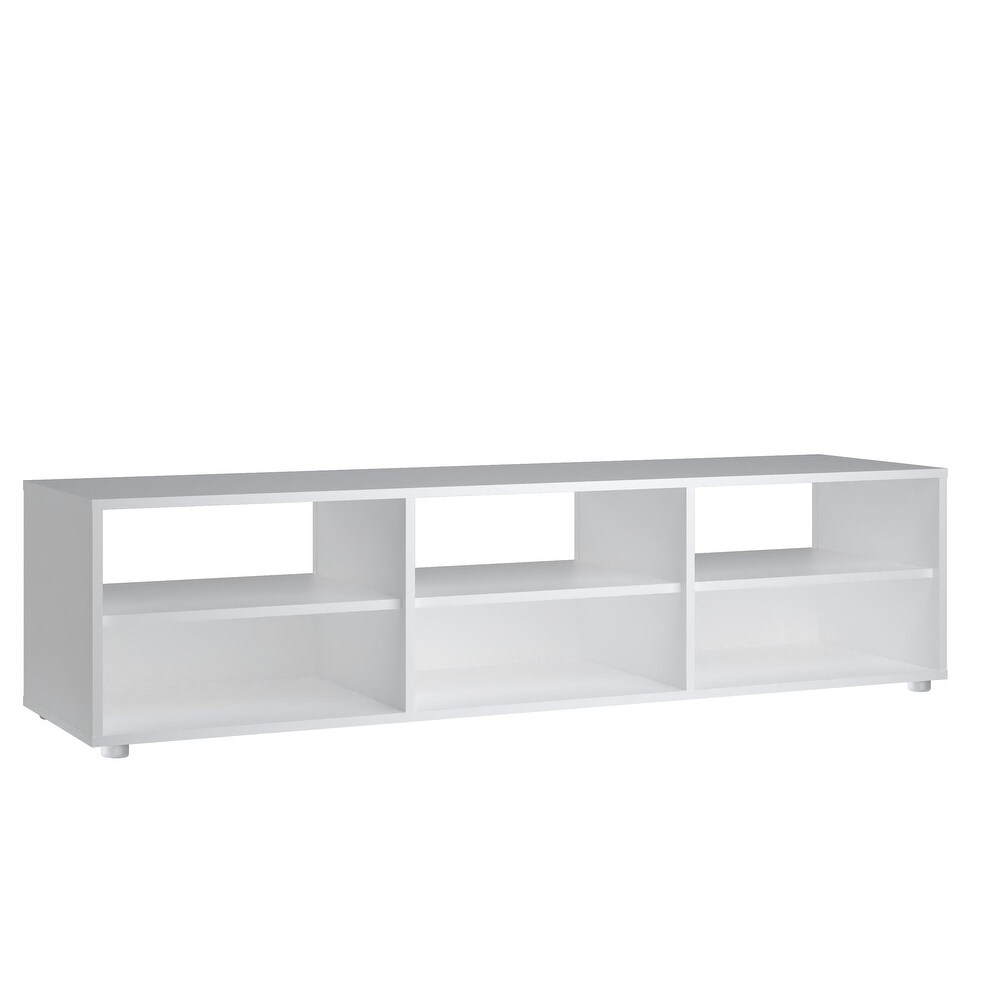 Porch   Den Media 6 Shelf TV Stand