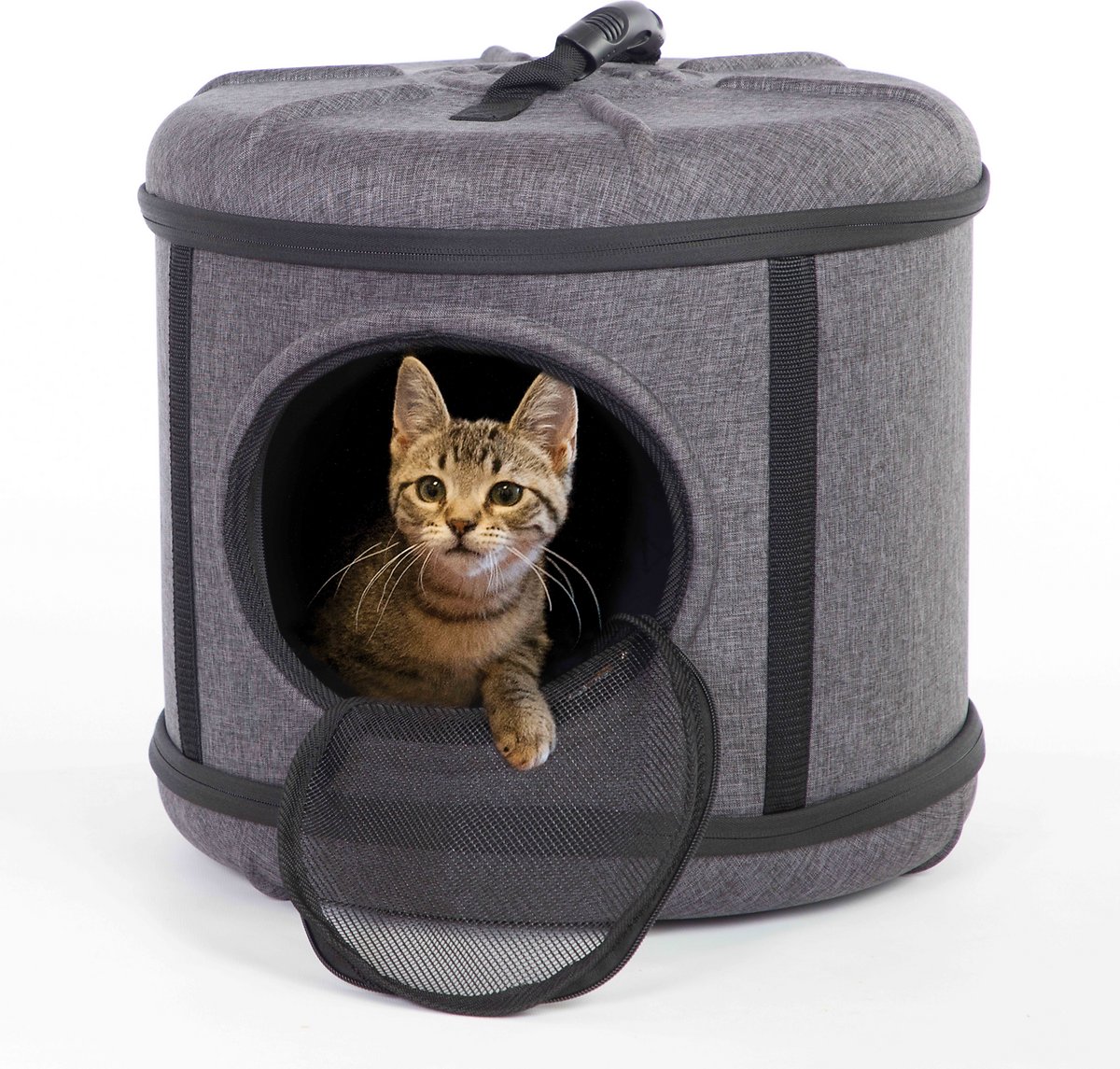 KandH Pet Products Mod Capsule Pet Carrier (Classy Gray)