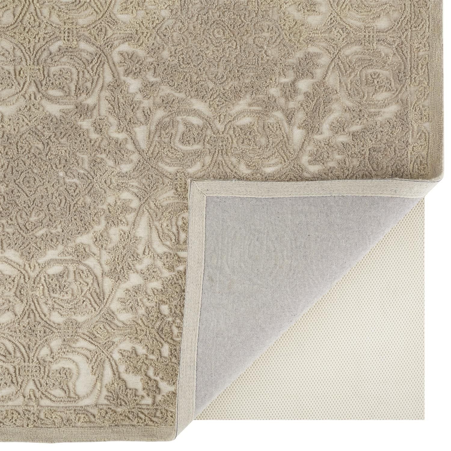 Rayna Hand Tufted Tan and Taupe Rug by BD Fine