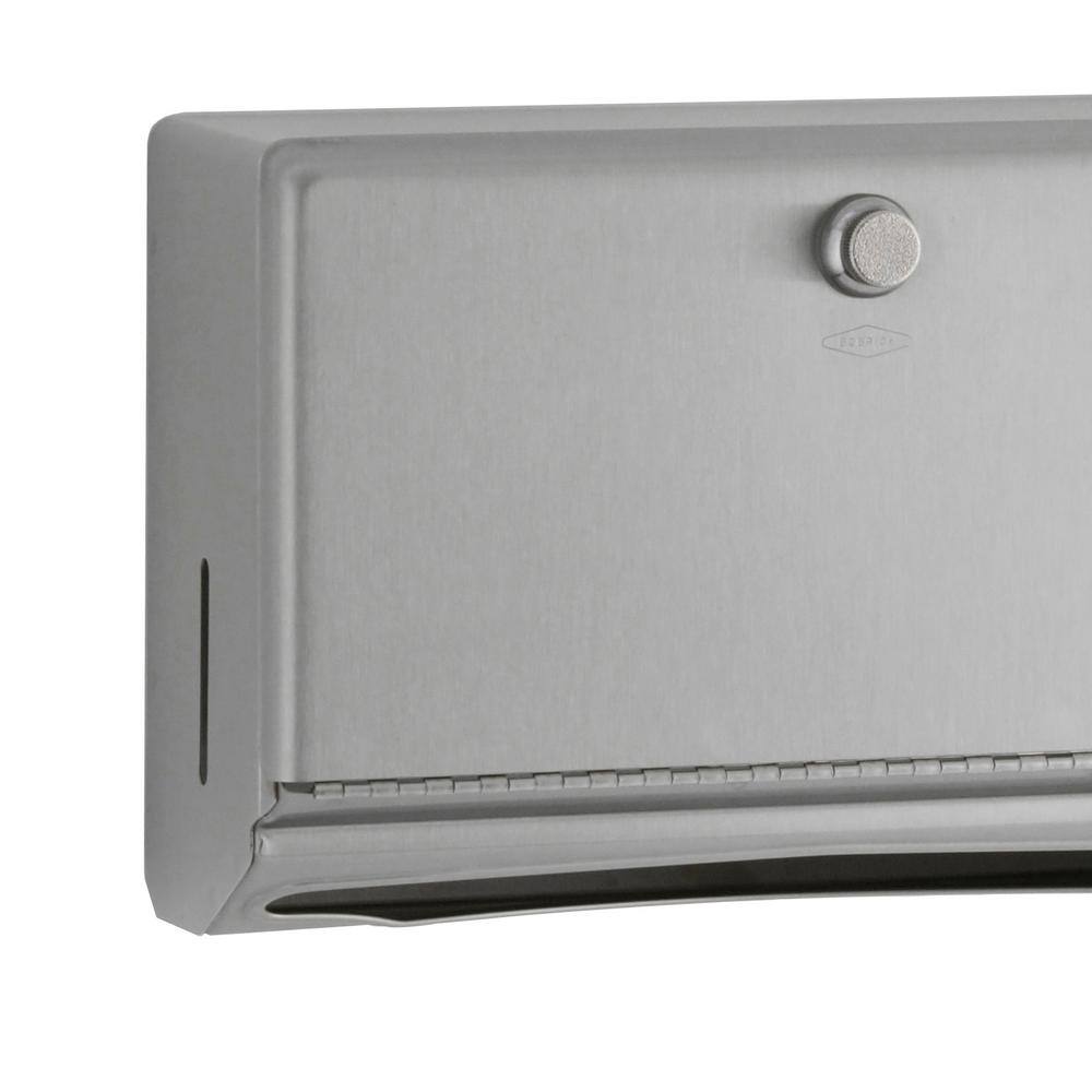 BOBRICK Stainless Steel Surface-Mounted Paper Towel Dispenser BOB2621