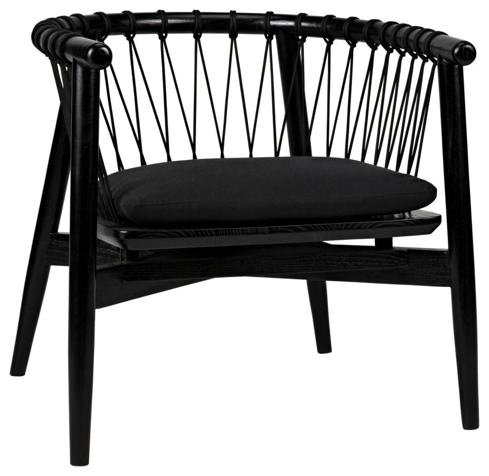 Abigail Chair  Charcoal Black   Modern   Armchairs And Accent Chairs   by Rustic Home Furniture Deco  Houzz