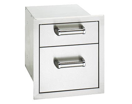 Fire Magic Premium Flush, Soft Close Double Drawer