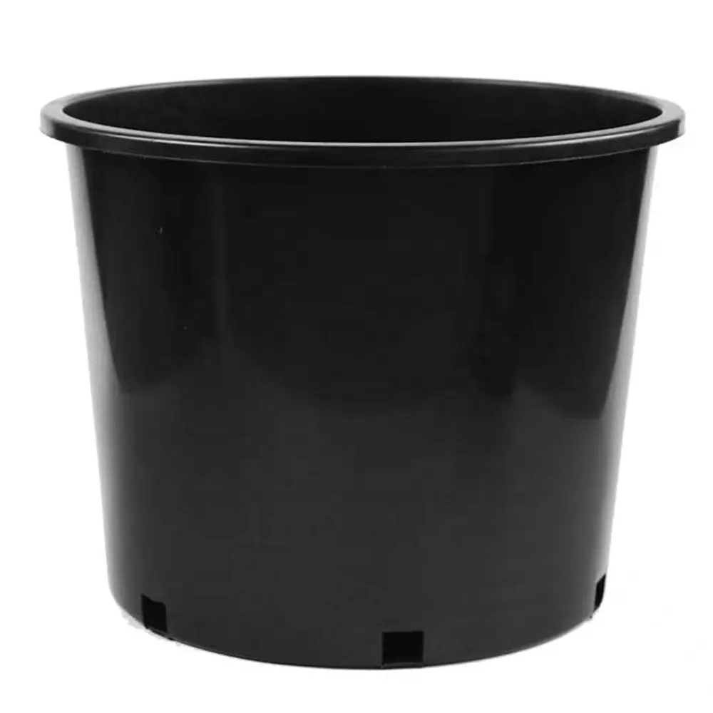 Swift Factory Supply Nursery 1/2/3/5/7/8/10/15/20/25 Gallon Plastic Pots for Gardening