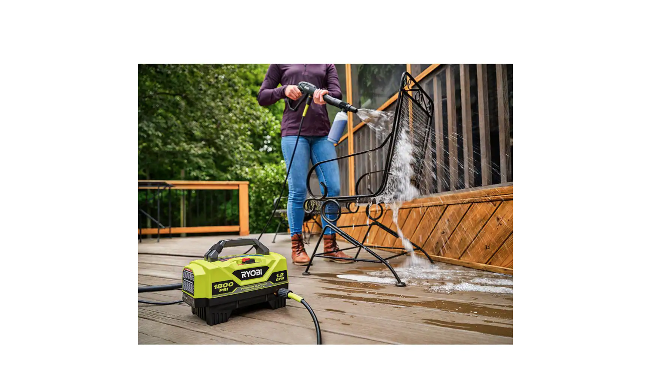 RYOBI RY141802VNM 1800 PSI 1.2 GPM Cold Water Electric Pressure Washer