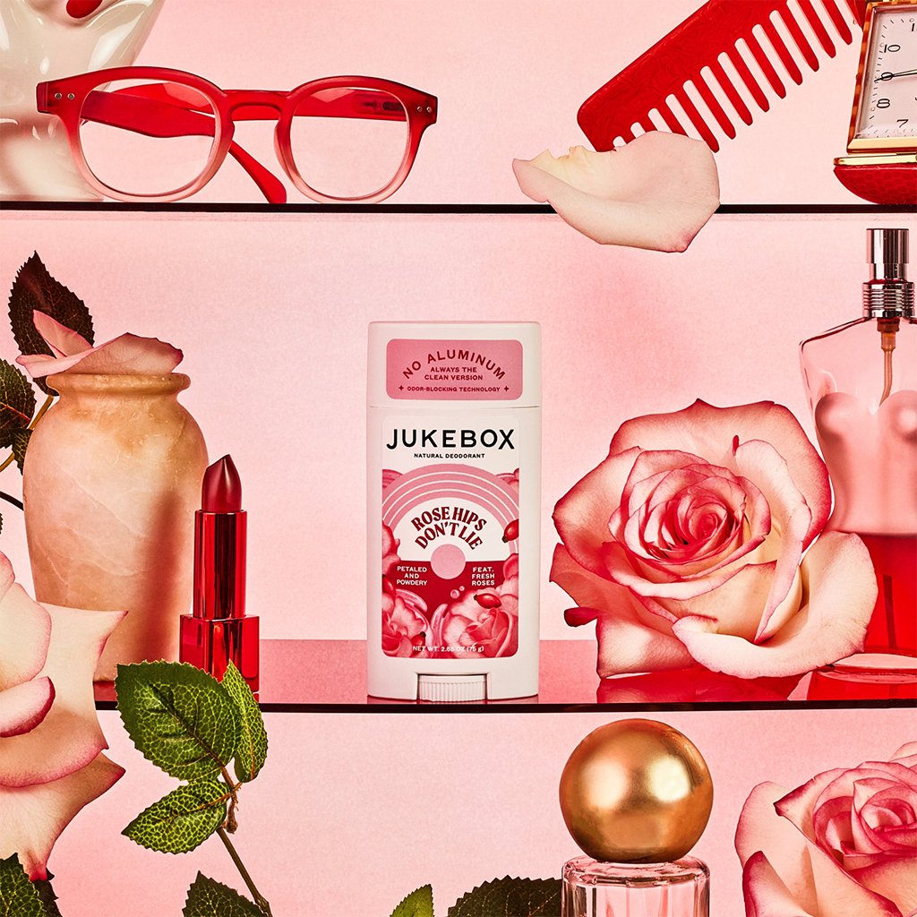 JUKEBOX  Natural Deodorant in Rose Hips Don't Lie