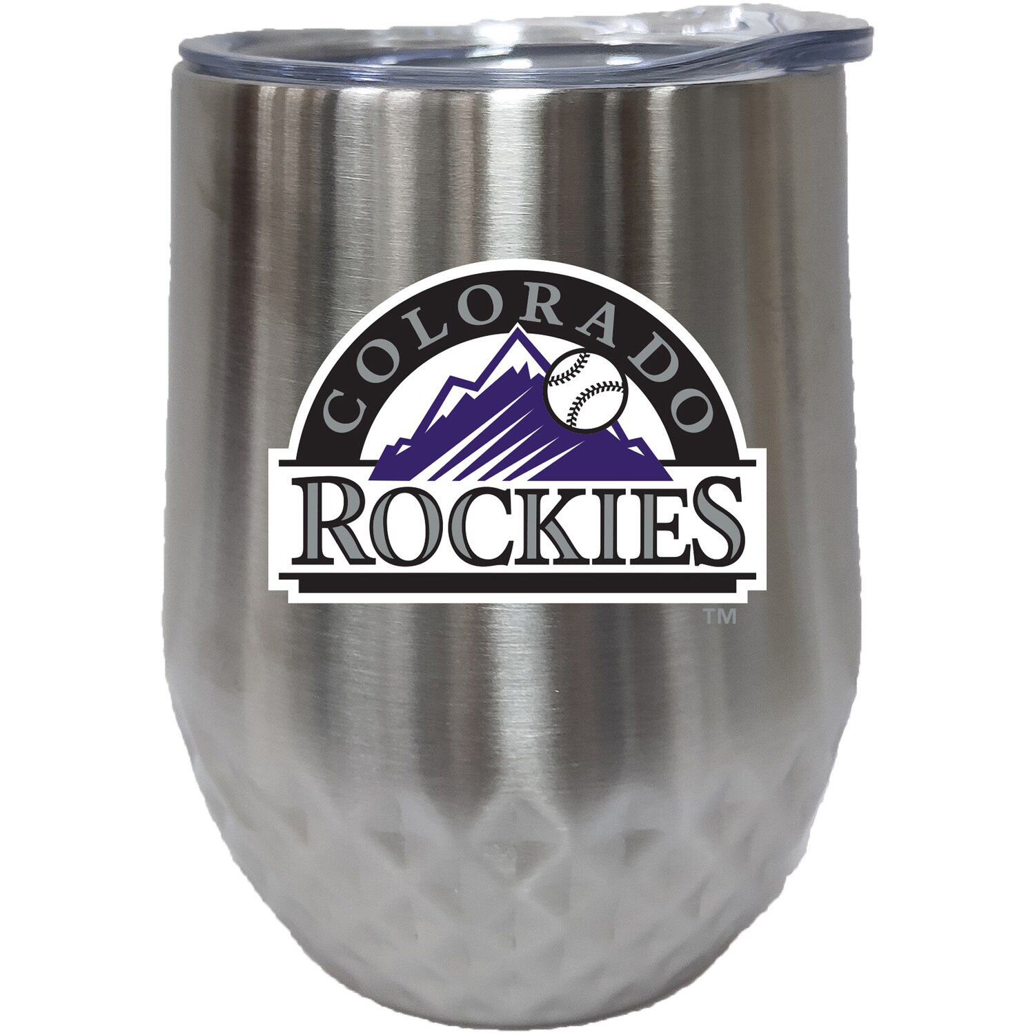 Colorado Rockies 12oz. Stainless Steel Stemless Diamond Tumbler