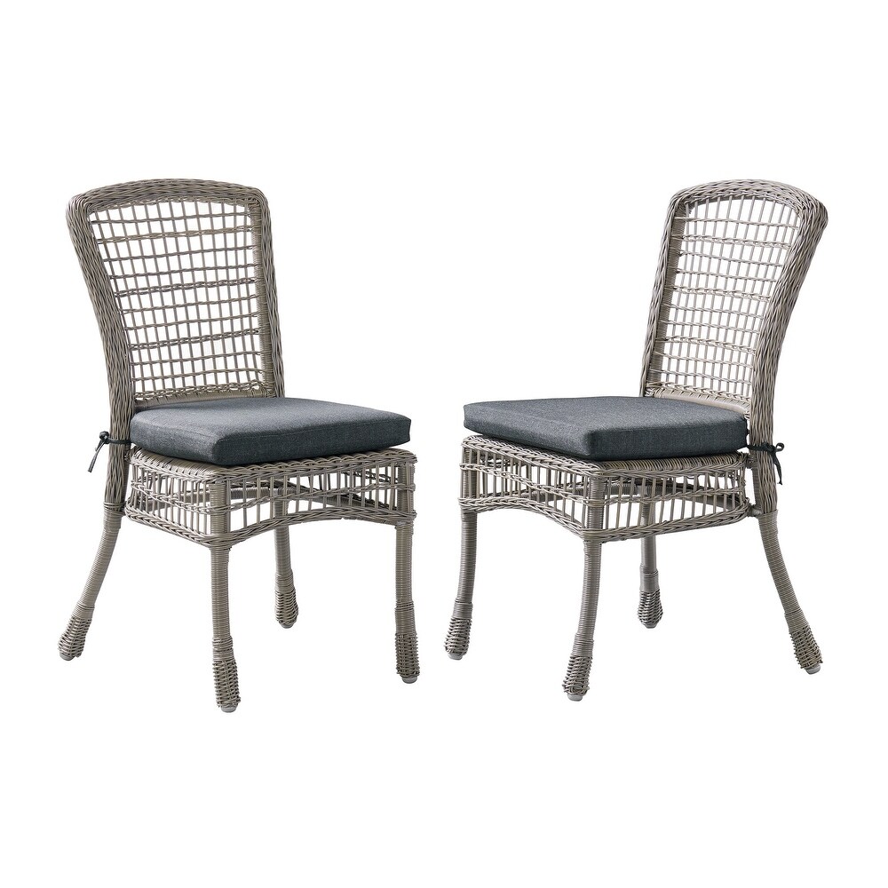 Asti  Weather Wicker 3 Piece Outdoor Dining Set with 30\