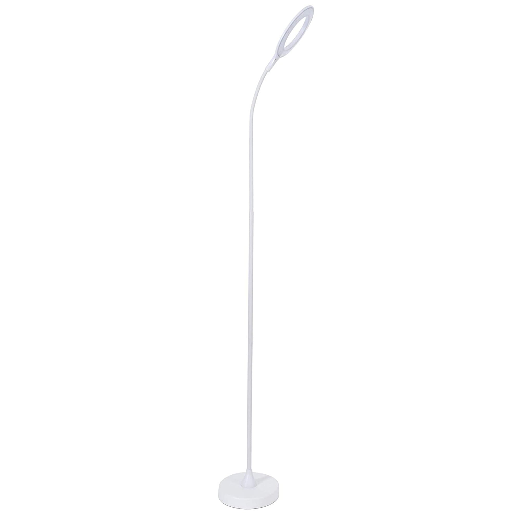 TW Lighting LED Floor Lamp for Living Room Bedroom Office Light Standing Lamps White