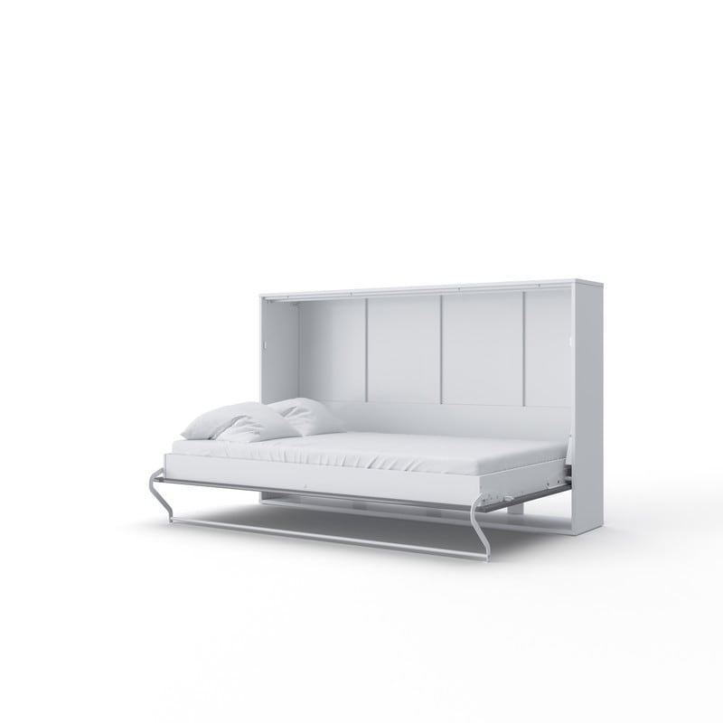 INVENTO Horizontal Wall Bed with mattress 47.2 x 78.7 inch