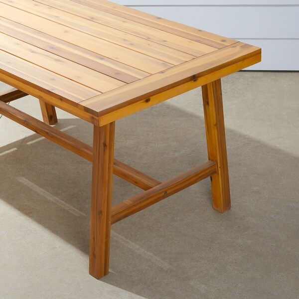 Teak Outdoor Patio Picnic Dining Table