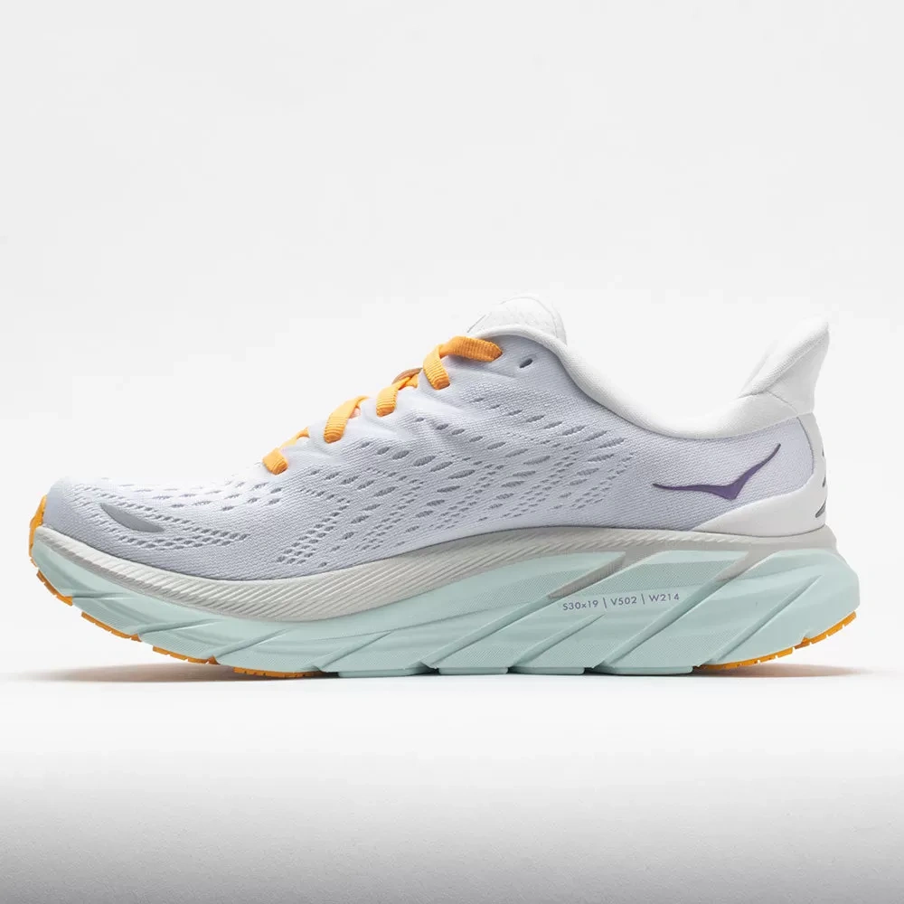 HOKA Clifton 8 Women's Blanc de Blanc/White
