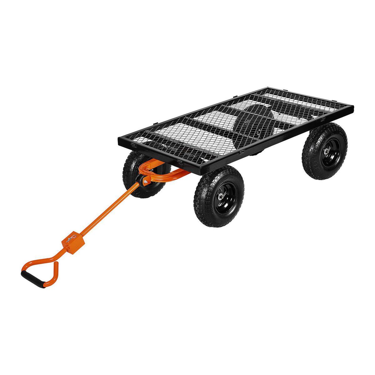 1200 lb. Capacity Steel Utility Cart with Removable Sides