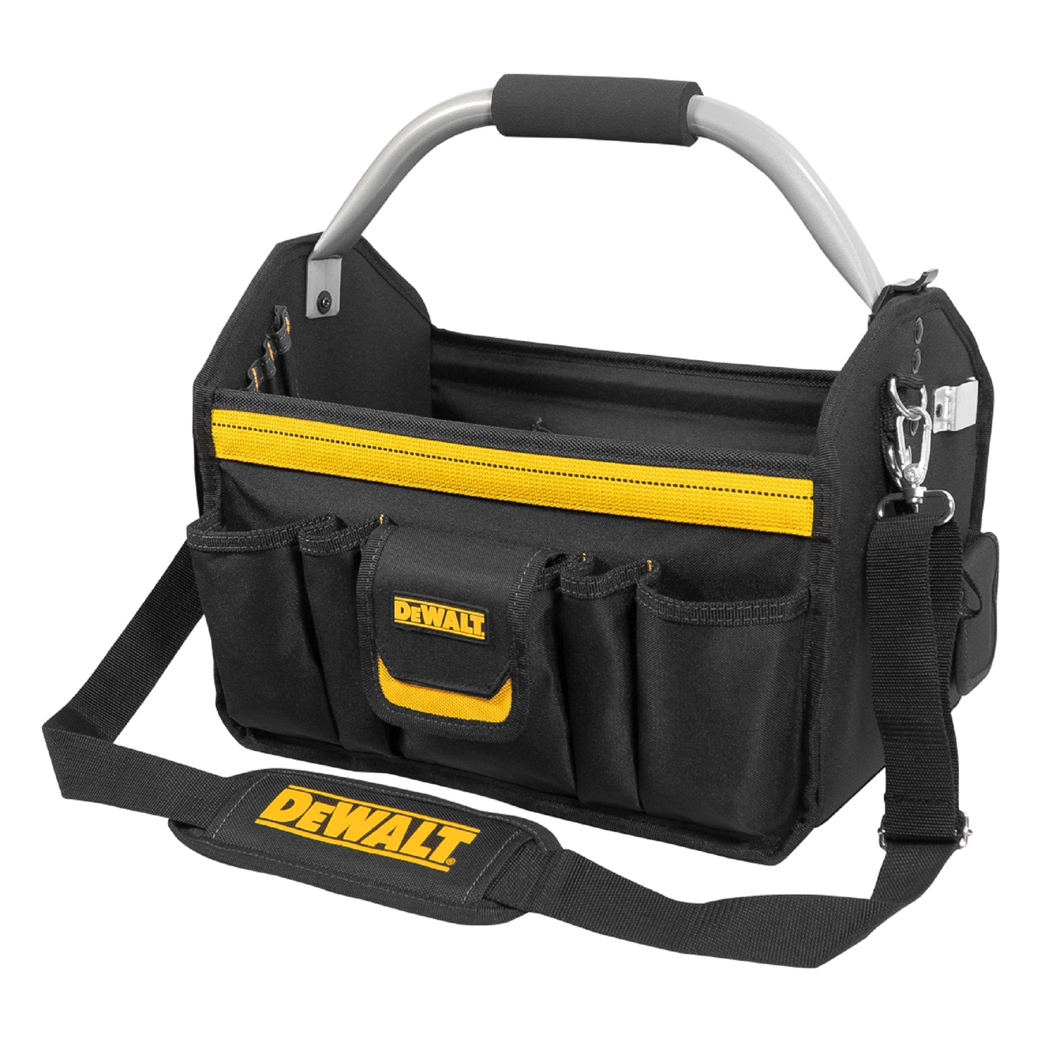 DW 10.25 in. W X 14.75 in. H Polyester Tool Carrier 23 pocket Black/Yellow 1 pc