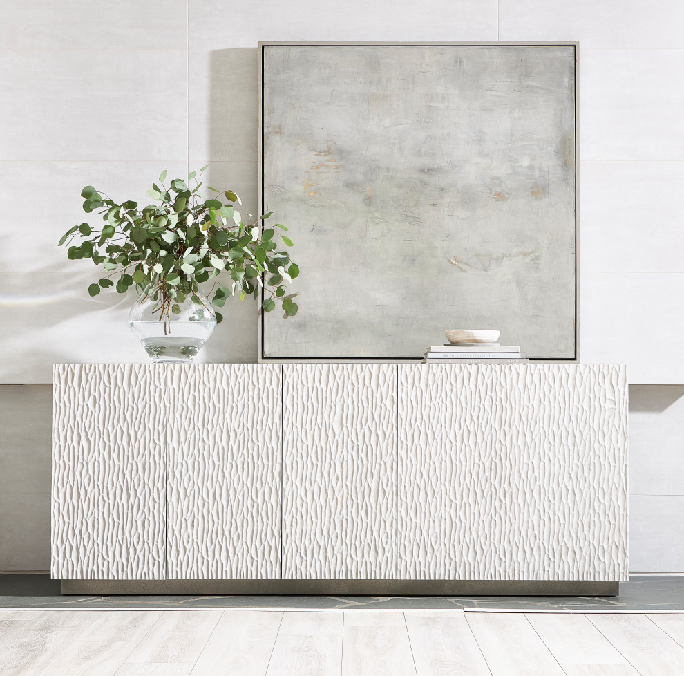 Bernhardt Solaria Entertainment Credenza With 5 Doors   Modern   Entertainment Centers And Tv Stands   by Bernhardt Furniture Company  Houzz