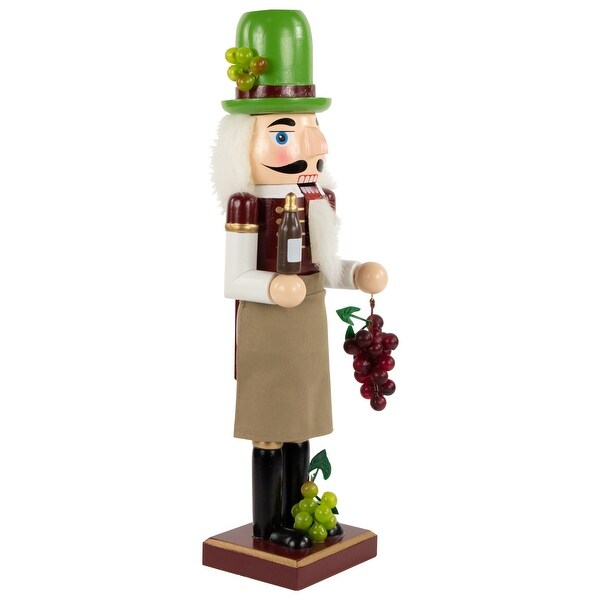 14 Green and Red Wine with Grapes Christmas Nutcracker