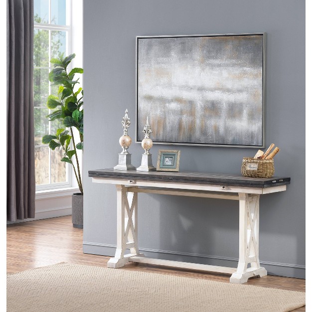 Isle Shores Fold Out Console Cream Treasure Trove Accents