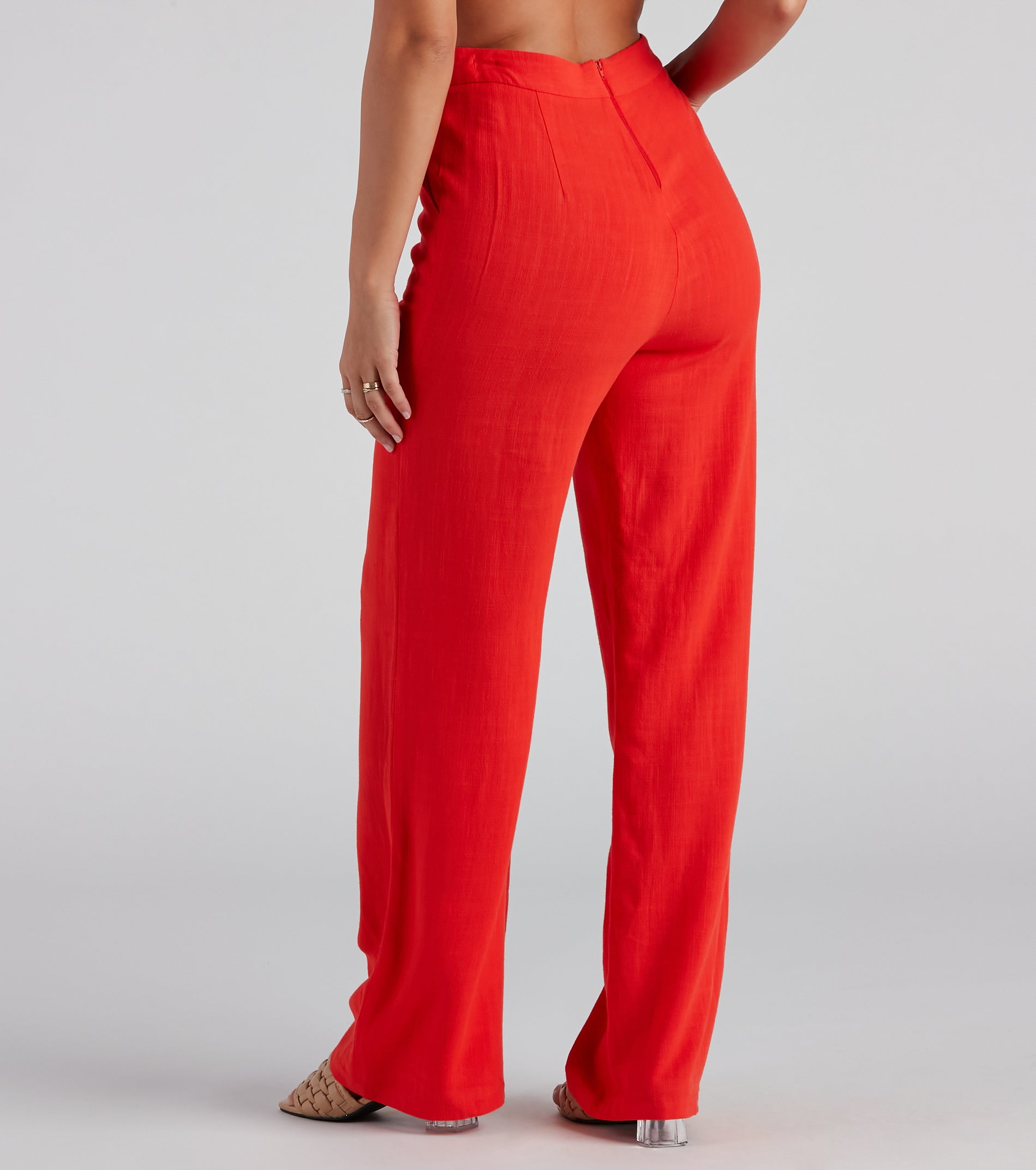 Worth It Linen Wide Leg Pants