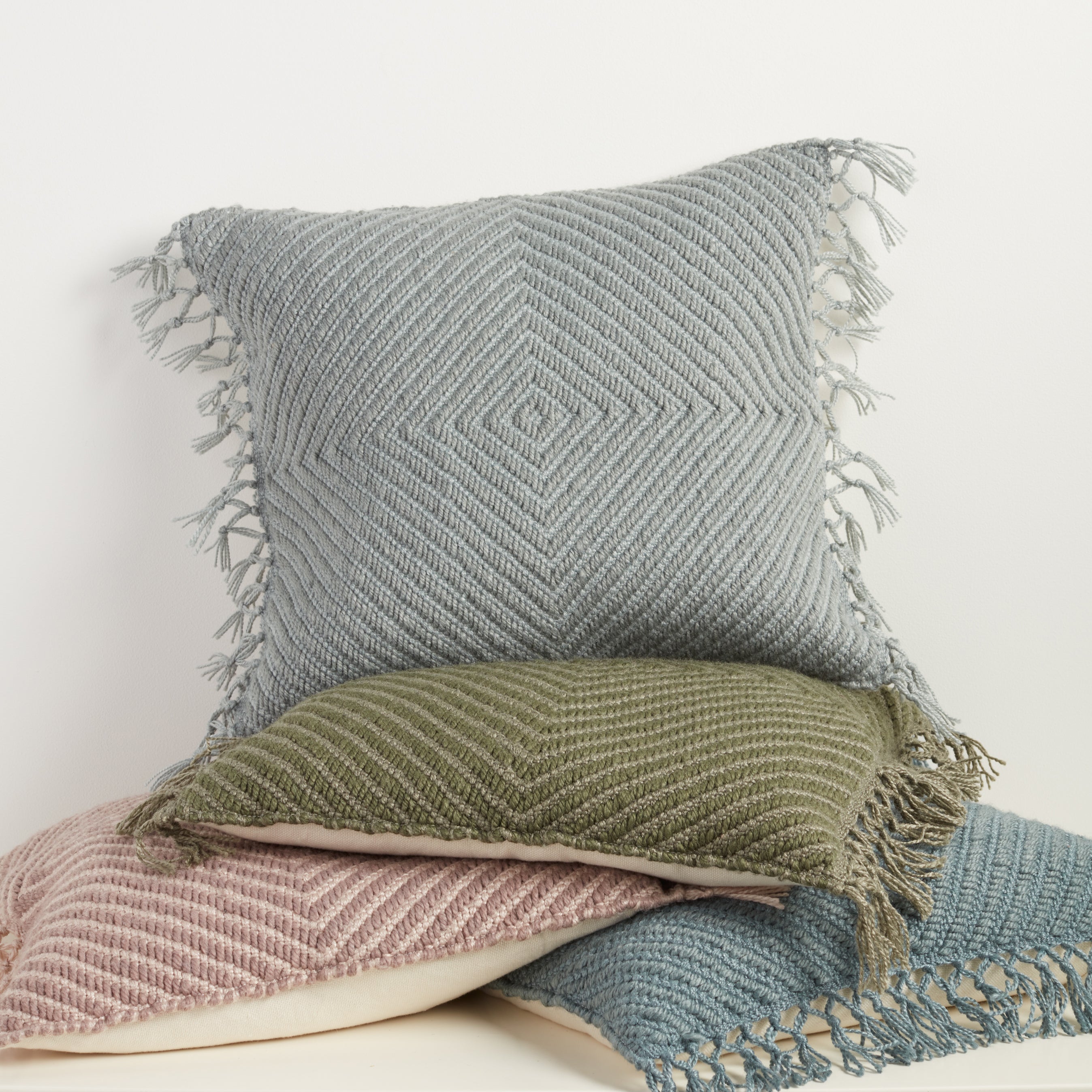 Tallis Maritima Indoor/Outdoor Light Gray Pillow