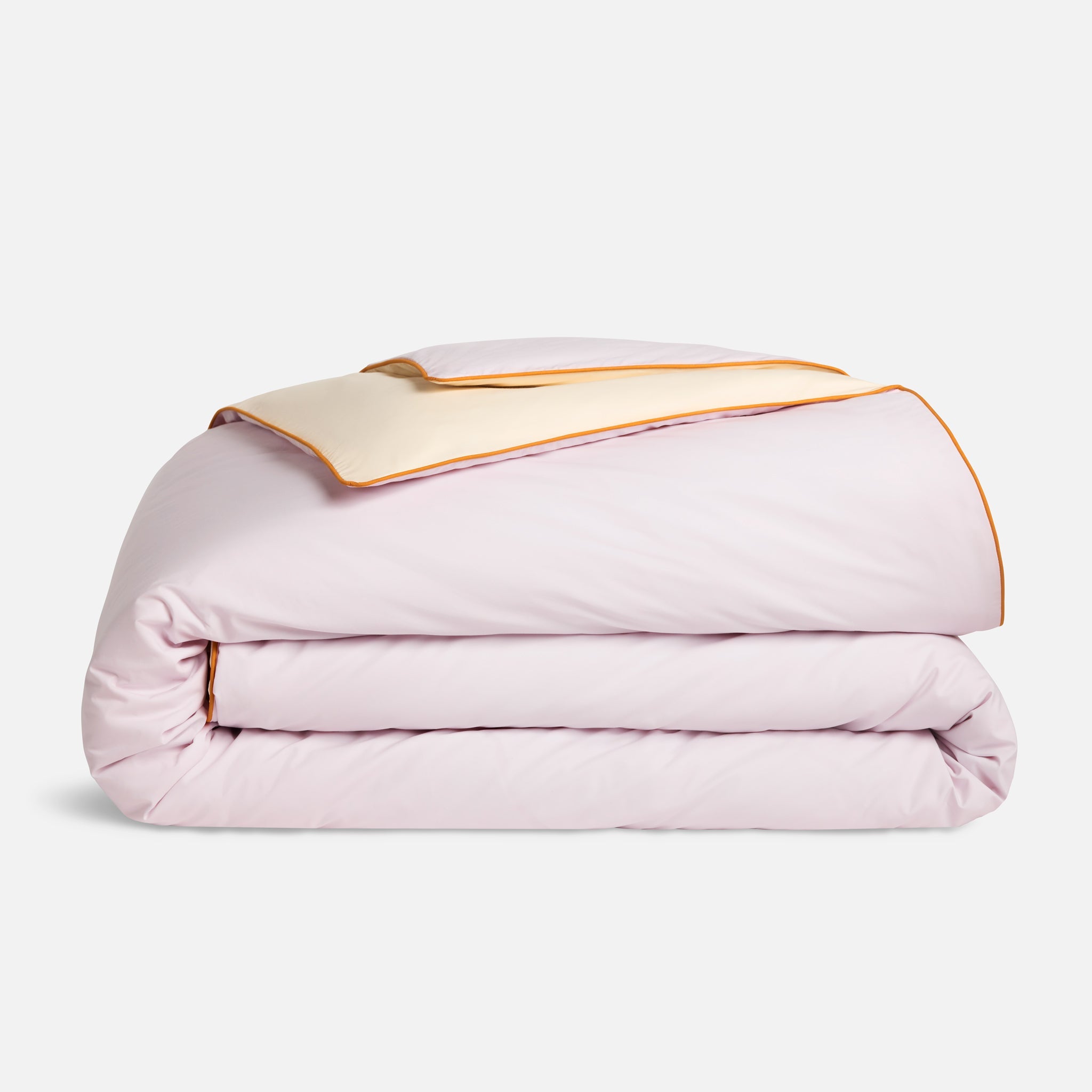 Piped Classic Percale Duvet Cover - Last Call