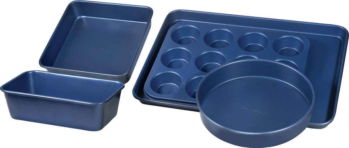 GraniteStone Diamond Blue Non-Stick Bakeware Set