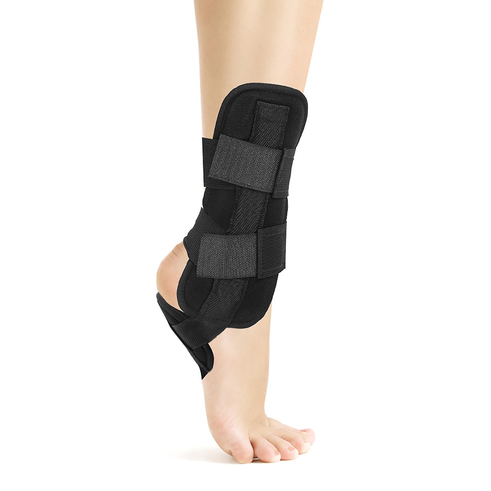 Breathable Foot Drop Orthosis Ankle Brace Support Protection Sprain Splint Arthritis Recovery M