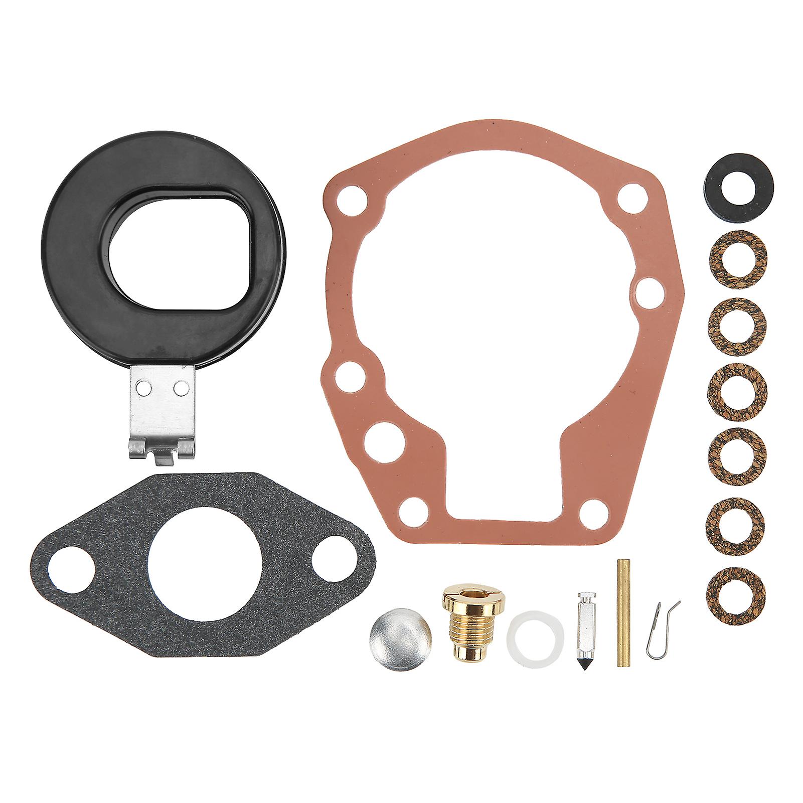 16pcs Carburetor Repair Kit 398532 Carb Rebulid Set With Float Replacement For Johnson Evinrude 24 Hp