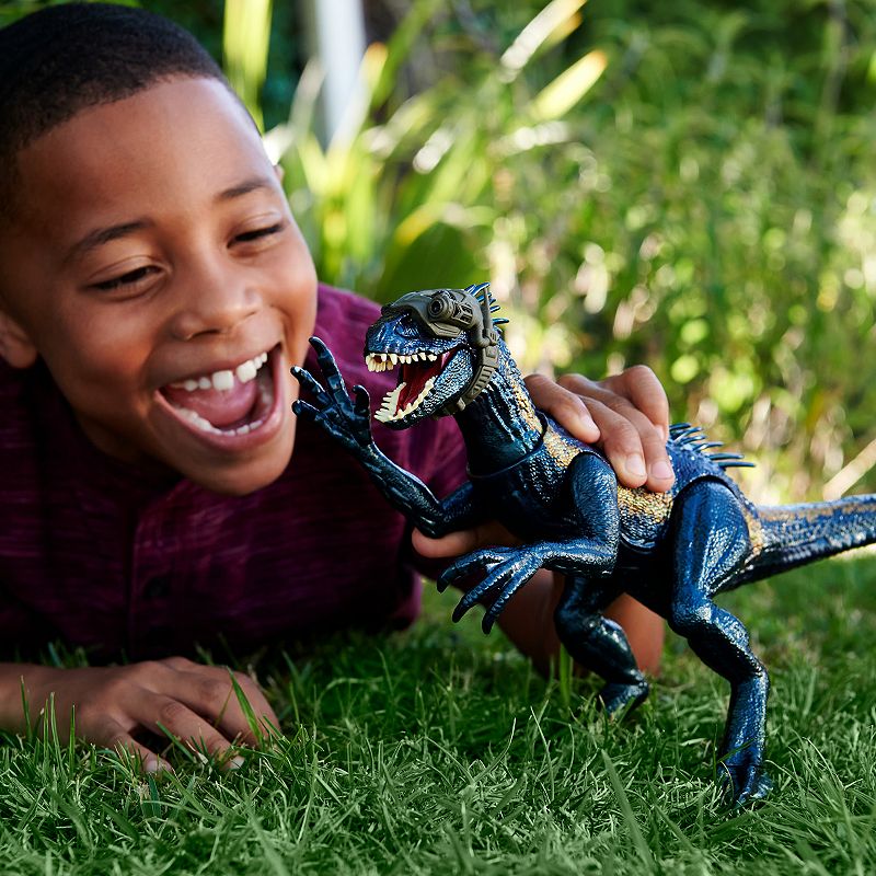 Mattel Jurassic World Track 'n Attack Indoraptor Action Figure