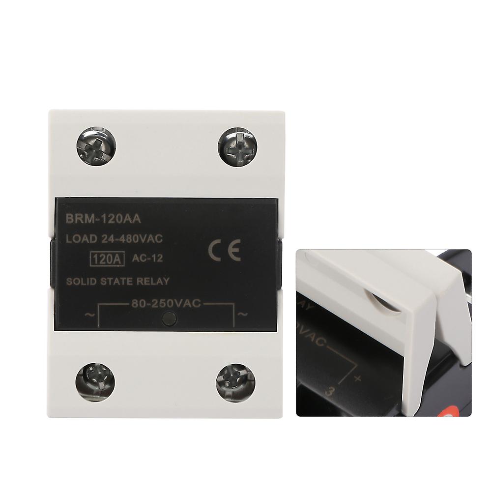 Brm-120aa Ssr Solid State Relay Module 24-480vac 120a