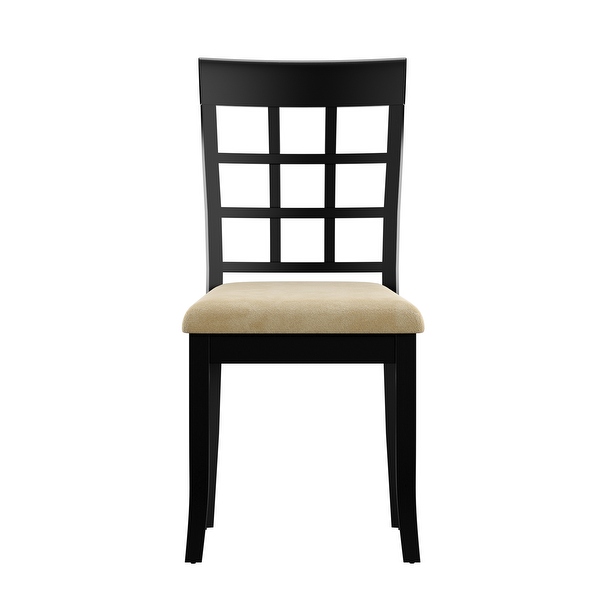 Wilmington Black Dining Chair (Set of 2) by iNSPIRE Q Classic