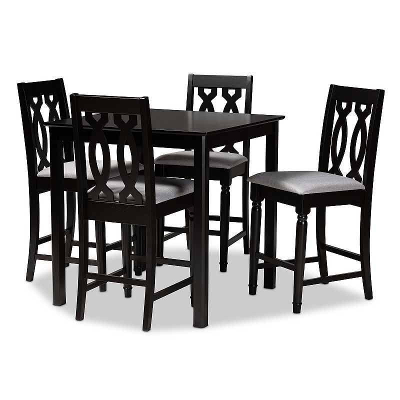 Darcie Pub Dining Table and Chair 5-piece Set