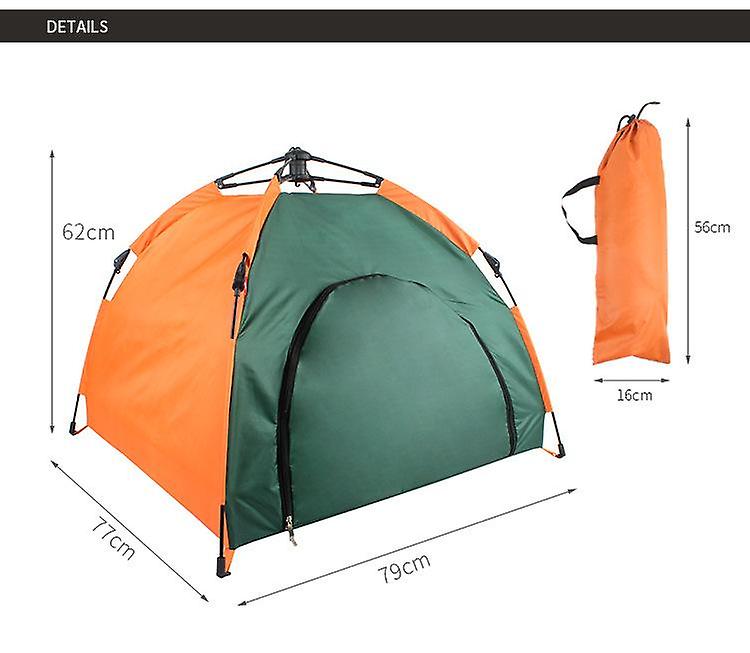 Portable outdoor dog tents