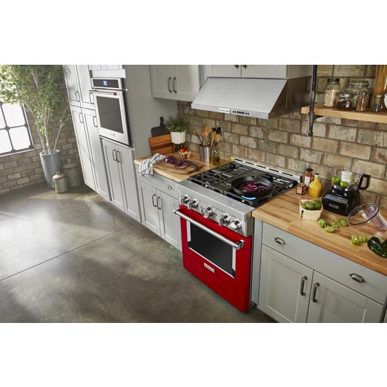 KitchenAid KFDC500JPA 303939 Smart CommercialStyle Dual Fuel Range with